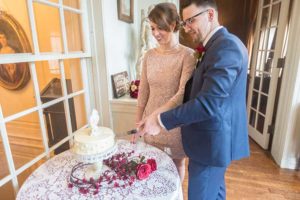 DC Woodrow Wilson House Wedding Cake