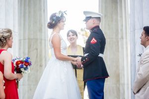DC War Memorial Wedding