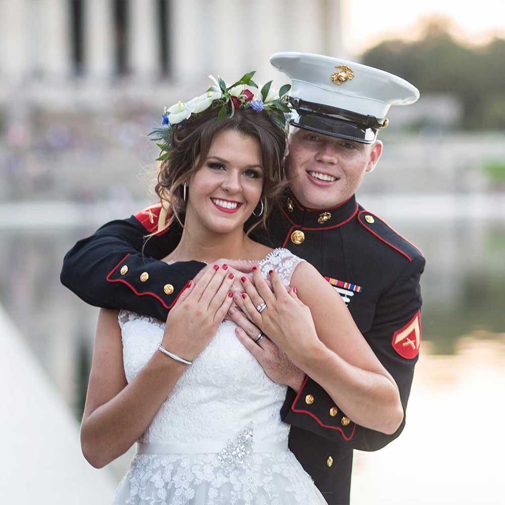 DC War Memorial Wedding Photos